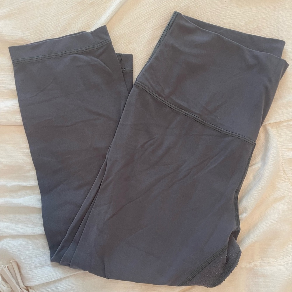 Lululemon Slate Align Crop 19"